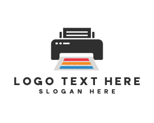 Paper - Printing Printer Paper logo design