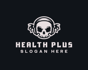 Punk Skull Headphones Logo