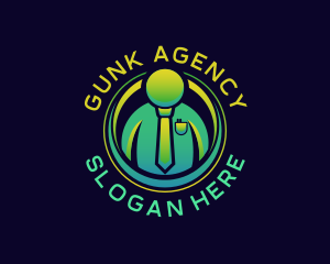 Office Employee Agency logo design