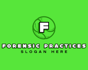 Tennis Ball Lettermark logo
