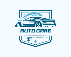 Auto Vehicle Clean logo design