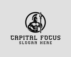 Knight Warrior Spartan logo