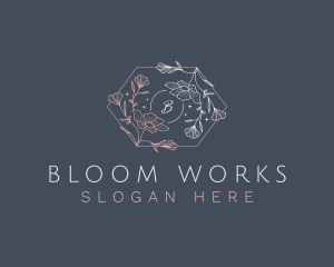 Floral Bloom Beauty logo design