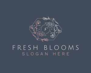 Floral Bloom Beauty logo design