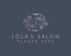 Floral Bloom Beauty logo design