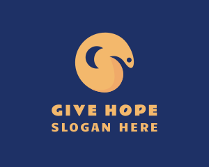 Moon Global Human Support logo design
