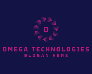 Cyber Technology AI logo design