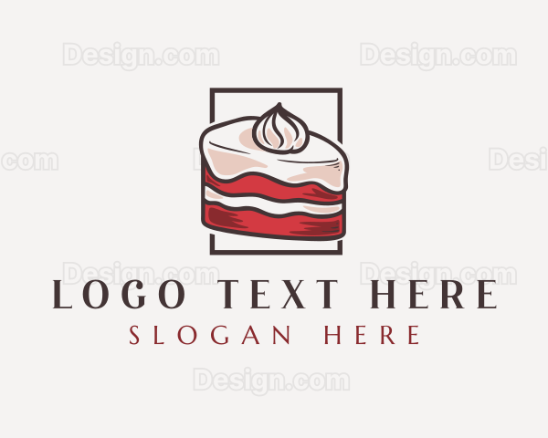 Sweet Dessert Cake Logo