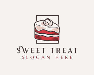 Sweet Dessert Cake logo design