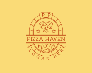 Pizza Pizzeria Oven logo