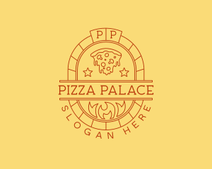 Pizza Pizzeria Oven logo
