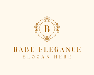 Wedding Floral Boutique logo design