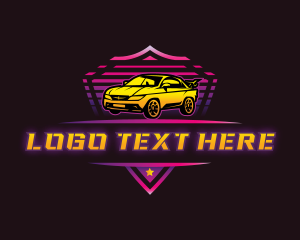 Car Racing Automotive logo