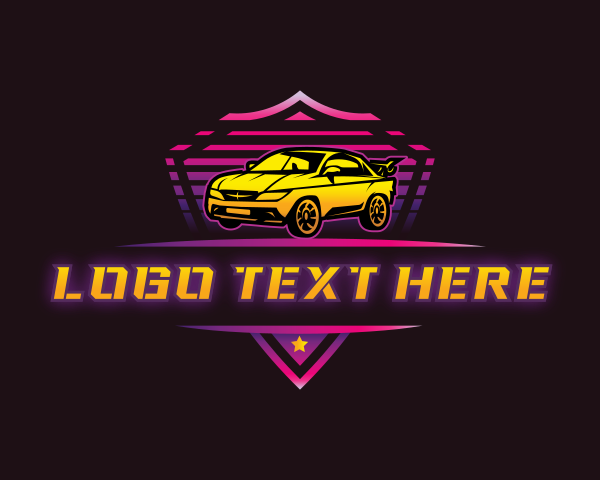 Car Racing Automotive logo