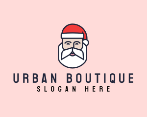 Santa Claus Christmas Logo