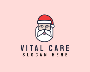 Santa Claus Christmas Logo