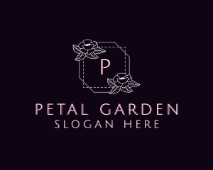 Natural Flower Decoration logo design