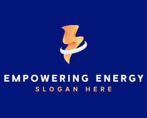 Lightning Bolt Energy logo design