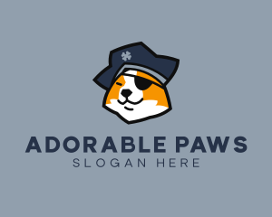 Pirate Dog Pet logo design