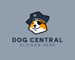 Pirate Dog Pet logo design