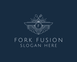 Spoon Fork Diner logo design