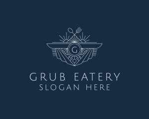 Spoon Fork Diner logo design