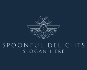 Spoon Fork Diner logo design