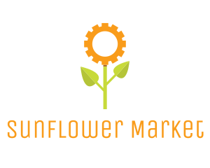 Sunflower Gear Plant logo