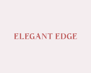 Luxurious Elegant Brand logo design