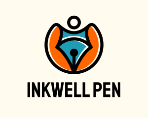 Creative Pen Superhero logo