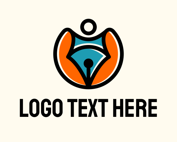 Handwriting logo example 1
