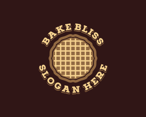 Sweet Waffle Baking logo design