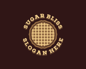 Sweet Waffle Baking logo design