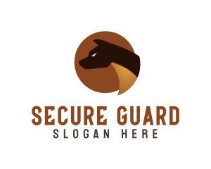 Modern Canine Security logo design