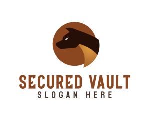 Modern Canine Security logo design