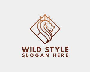 Royal Wild King logo design