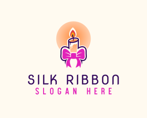 Candle Ribbon Gift logo