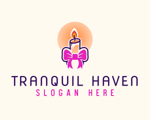 Candle Ribbon Gift logo