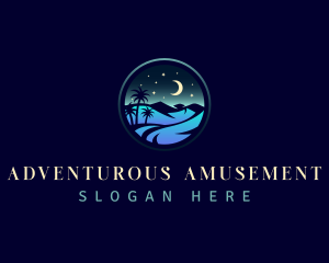 Desert Travel Adventure logo design