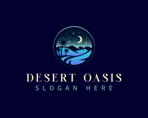 Desert Travel Adventure logo design