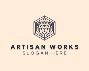 Artisanal Ape Heraldry logo design