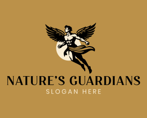 Guardian Angel Man logo