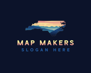 Mountain Outdoor North Carolina logo design