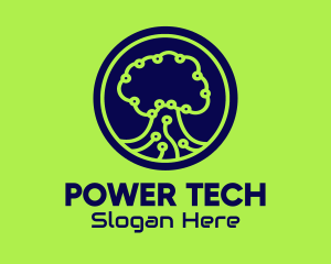 Green Tech Tree  Logo