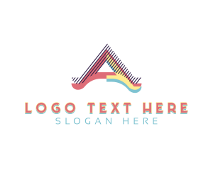 Creative Multimedia Letter A Logo