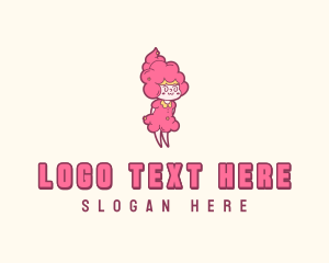 Cotton Candy Girl logo