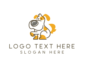 Dog Pet Veterinary logo