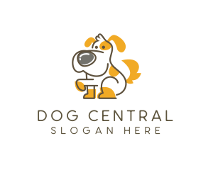 Dog Pet Veterinary logo design