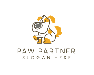 Dog Pet Veterinary logo design