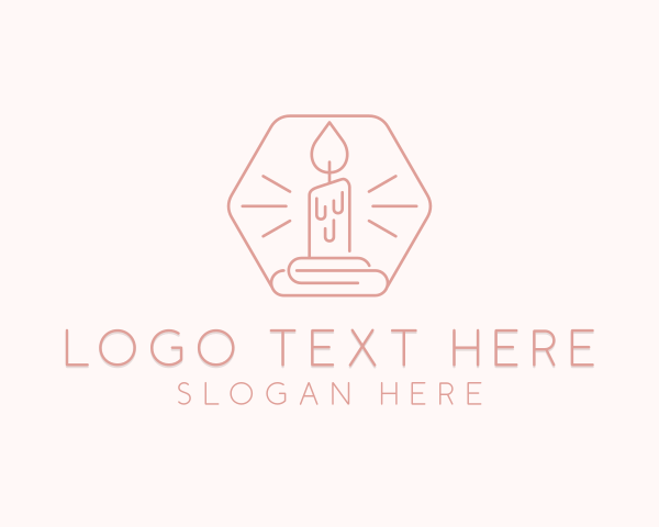 Hexagonal logo example 4